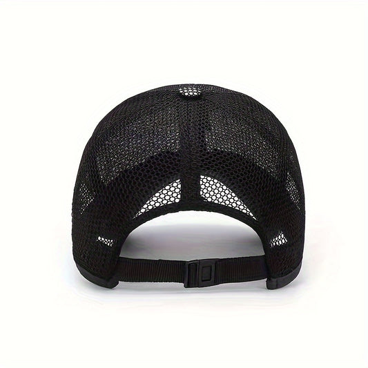 Mesh Baseball Cap Summer Outdoor Sun Cap Casual Sport Hat
