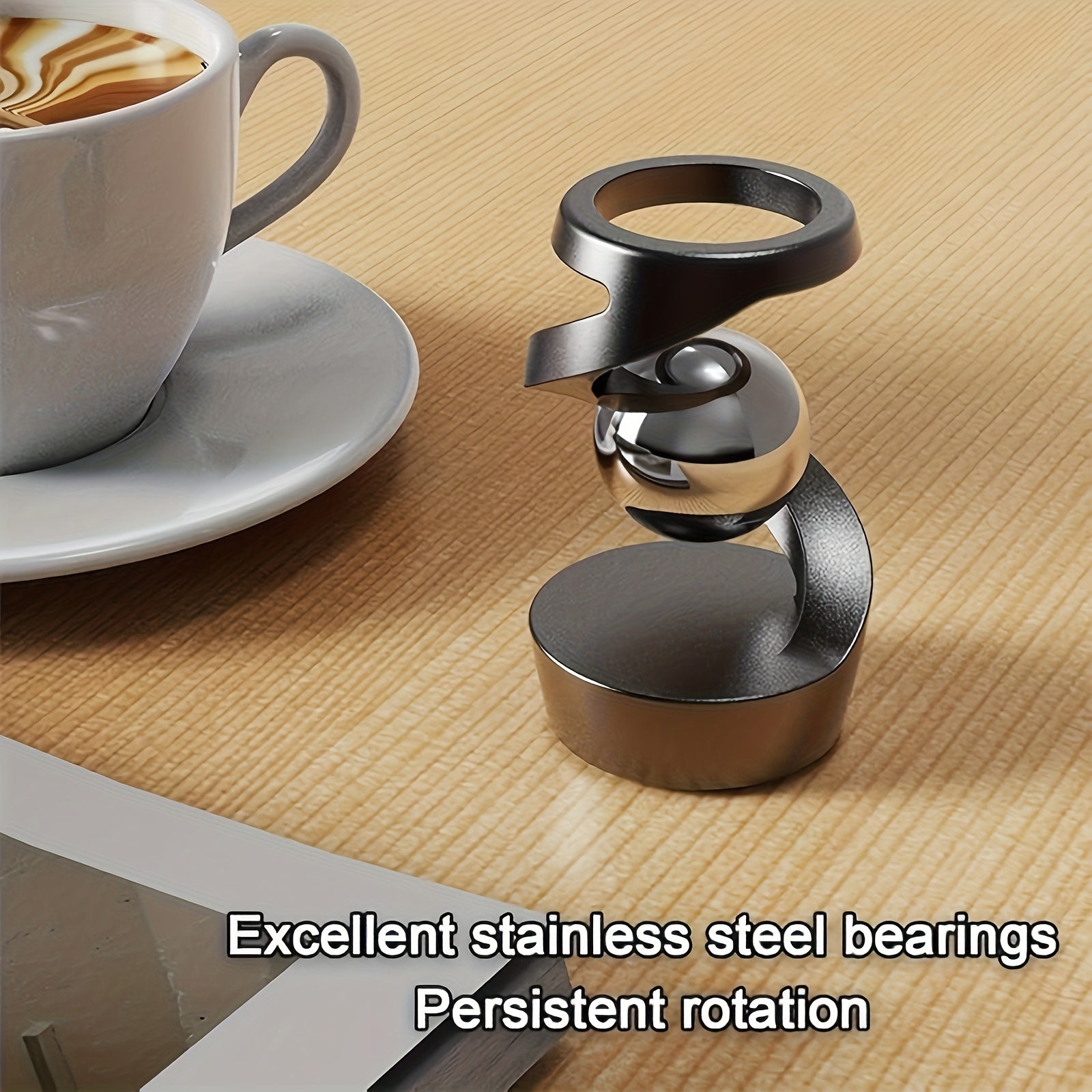 Levitating Top Table Ornament Spinning Top Christmas Halloween