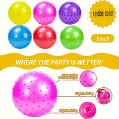 Spiked Massage Pressure Ball Kids Inflatable Toy