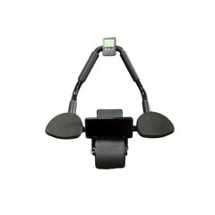 Automatic Ab Exercise Wheel with Timer & Elbow Support Pad