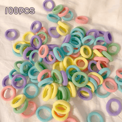 Baby Girls Hair Tie Stretch Rubber Bands Hair Rope Hair Bands Ponytail Holders