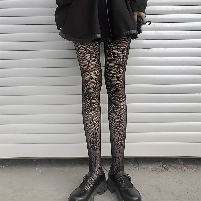 Fishnet Tights High Waist Pantyhose Stockings