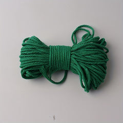 3pc Macrame Cord Christmas Decor Cotton Threads DIY Christmas Tree Ornaments