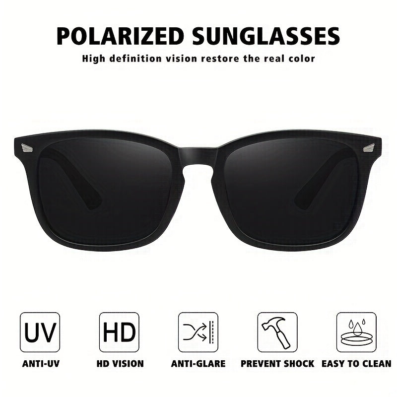Men's Polarized Sunglasses UV Protection for Cycling Travel Outdoor Sports