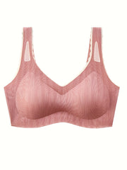 Seamless Wireless Push Up Daily Bra Comfortable & Breathable Women's Lingerie