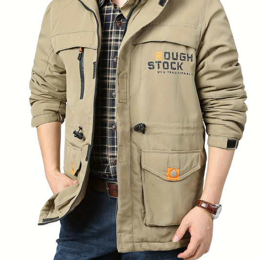 Men's Waterproof Softshell Jacket Outdoor Windbreaker
