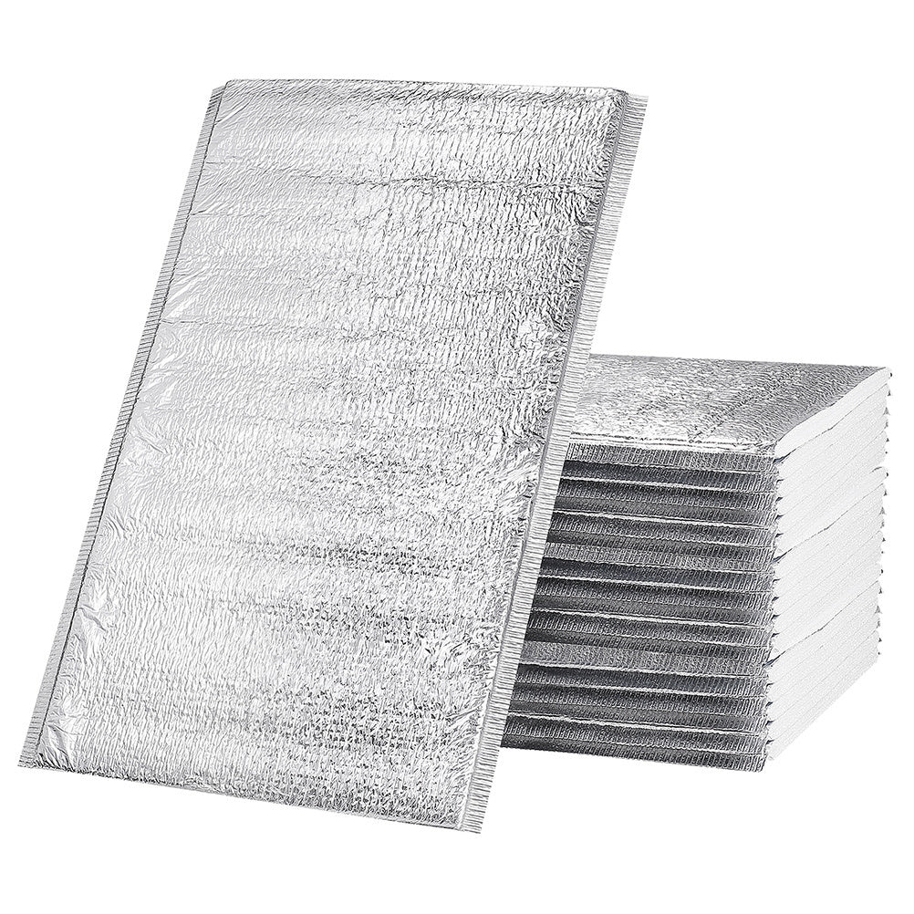25pcs Thermal Insulated Bubble Mailers Lunch Bag for Hot and Cold Meals