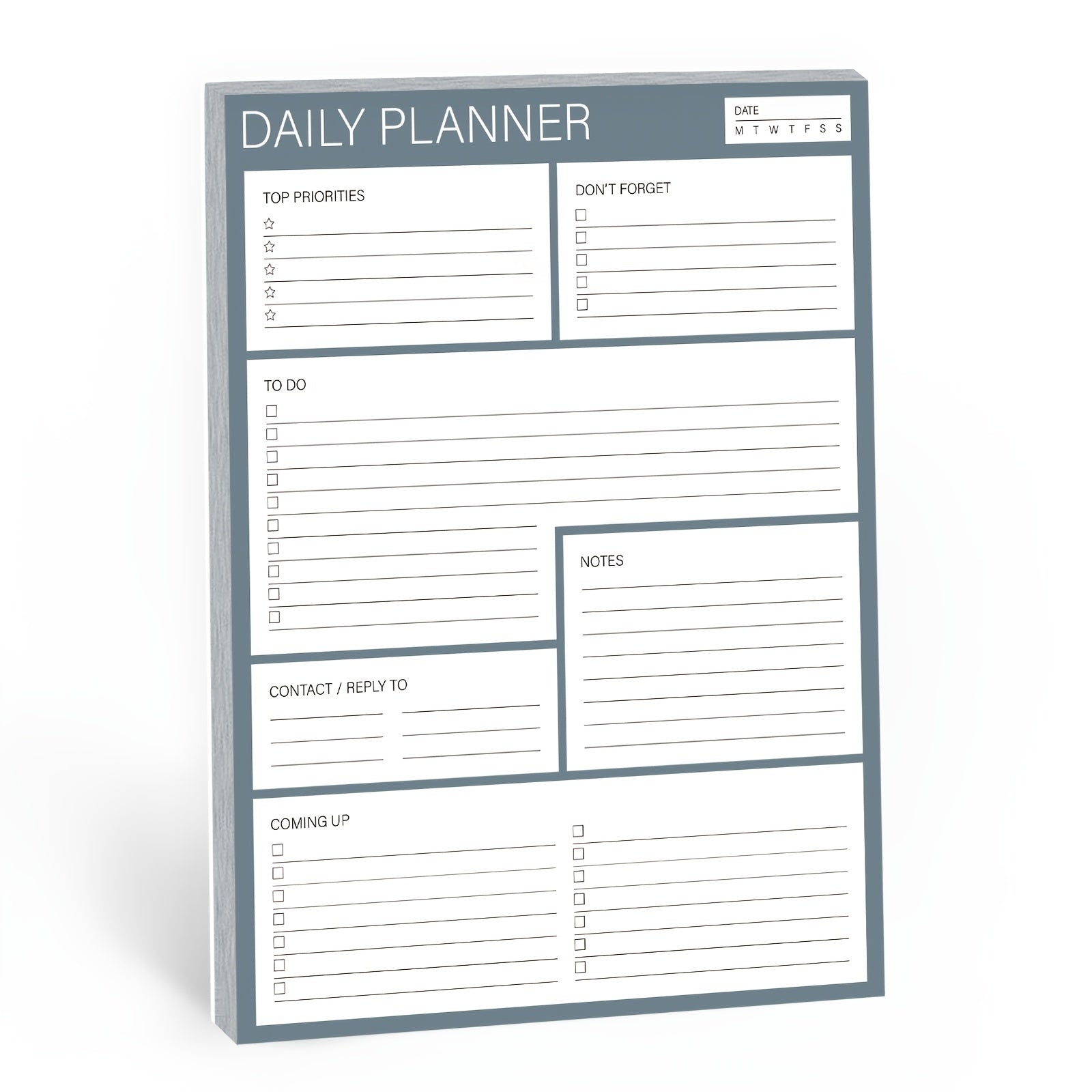 BUBU Daily Planner To Do List Notepad Undated Goals Planning Pad