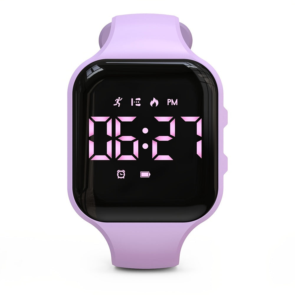 Pedometer Watch Step Counter Calorie Tracker Alarm Clock Timer Date Time Display