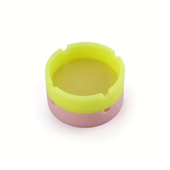 Silicone Luminous Ashtray High Temp Resistance Anti-fall Cigarette Accessory