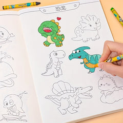 Funny Animal Line Tracing Copy Manual for Ages 3 Milishu