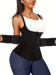 Waist Trainer Tummy Control Zipper Shaping Cami Top
