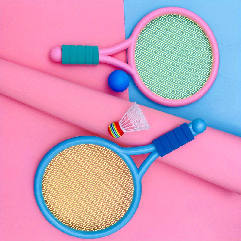 Kids Badminton Racket Set Parent Child Interactive Toys