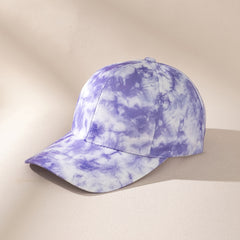 Tie Dye Y2K Baseball Cap Sports Sun Hat Men Dad Hats