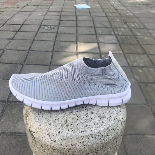 Men's Breathable Knit Sock Shoes Lightweight Slip On Sneakers