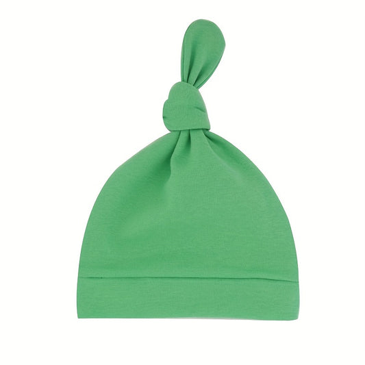 0-3 Months Baby Knotted Hat for Boys and Girls Spring Summer Autumn