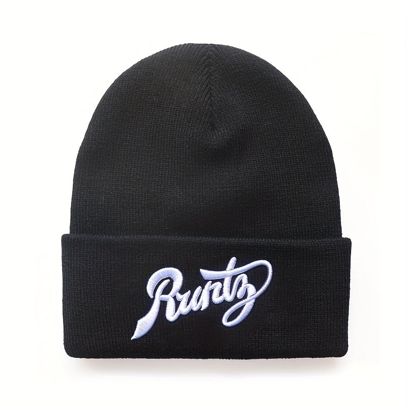 Embroidered Cold Hip Hop Knitted Hat