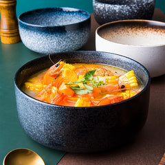 Japanese Ceramic Ramen Bowl Pasta Bowl Soup Bowl Halloween