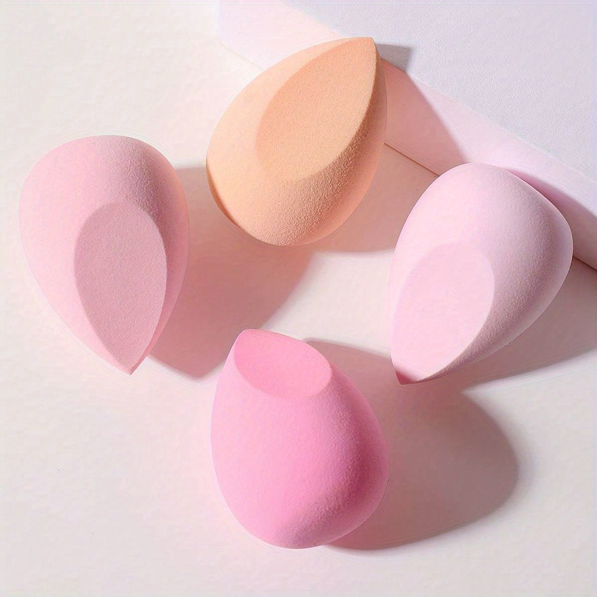 4Pcs Makeup Sponge Set Dry & Wet Beauty Blender For Foundation