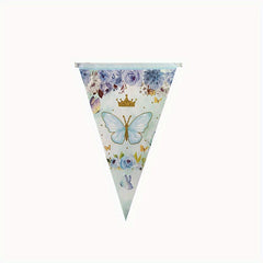 Triangle Flag Banner Pennant Party DIY Decoration Animals Unicorn Donut
