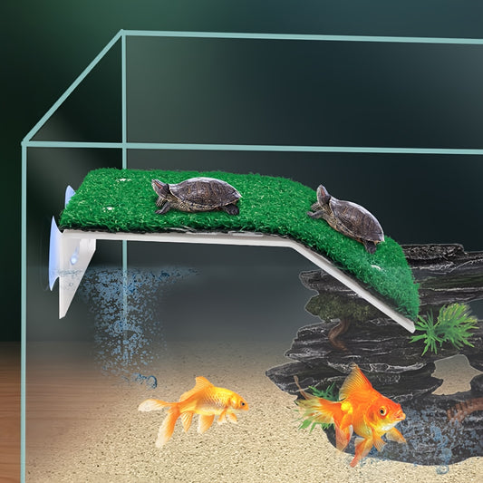 Turtle Basking Platform Suction Cup Climbing Ladder Fish Tank Decoration