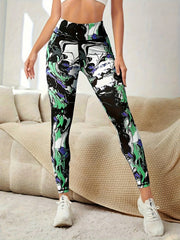 High Waist Sports Leggings Butt Lifting Workout Yoga Pants