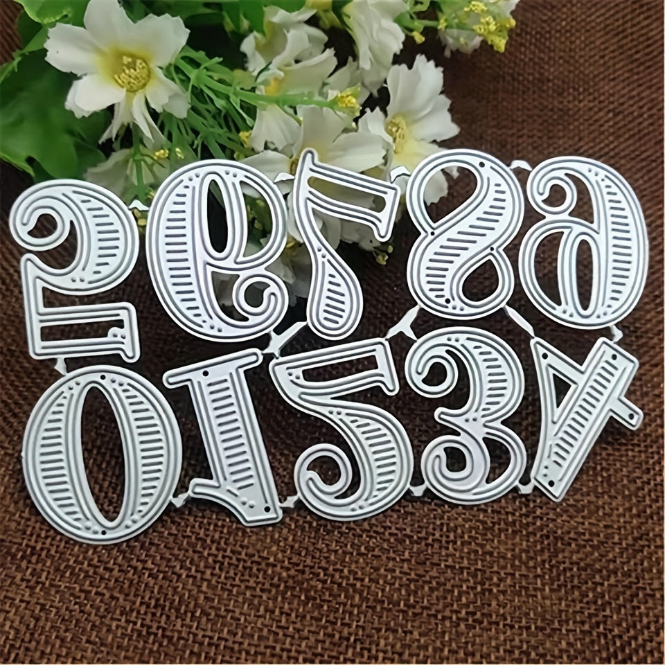 1pc Digital Metal Cutting Mold for DIY Scrapbooking Gift Card Making