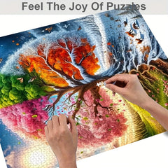 1000pcs Vibrant Adult Jigsaw Puzzle Challenging & Rewarding