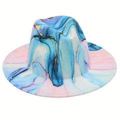 Printed Versatile Sunshade Bucket Hat Double sided Sun Hat for Men Women