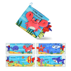 Soft Crinkle Busy Books Interactive Cloth Toy for Early Development