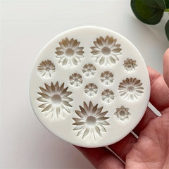 Silicone Flower Mould for DIY Earring Pendants