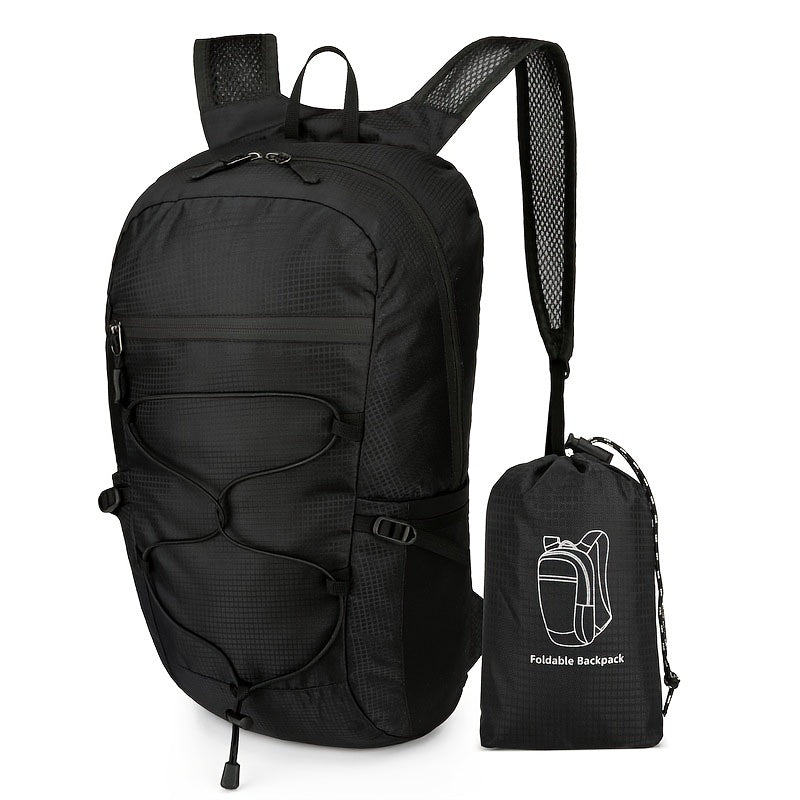 Lightweight Foldable Hiking Backpack Waterproof Large Capacity Travel Bag