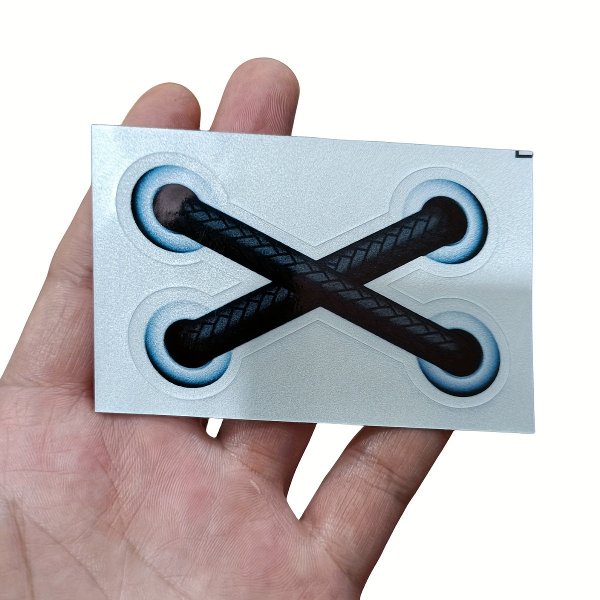Creative 3D Patch Binding Strap Car Sticker
