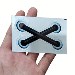 Creative 3D Patch Binding Strap Car Sticker