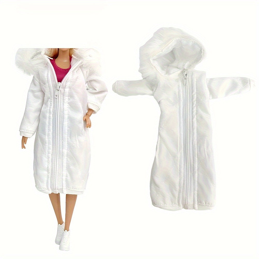 Long Coat Winter Dress Warm Clothes For 1 6 Doll