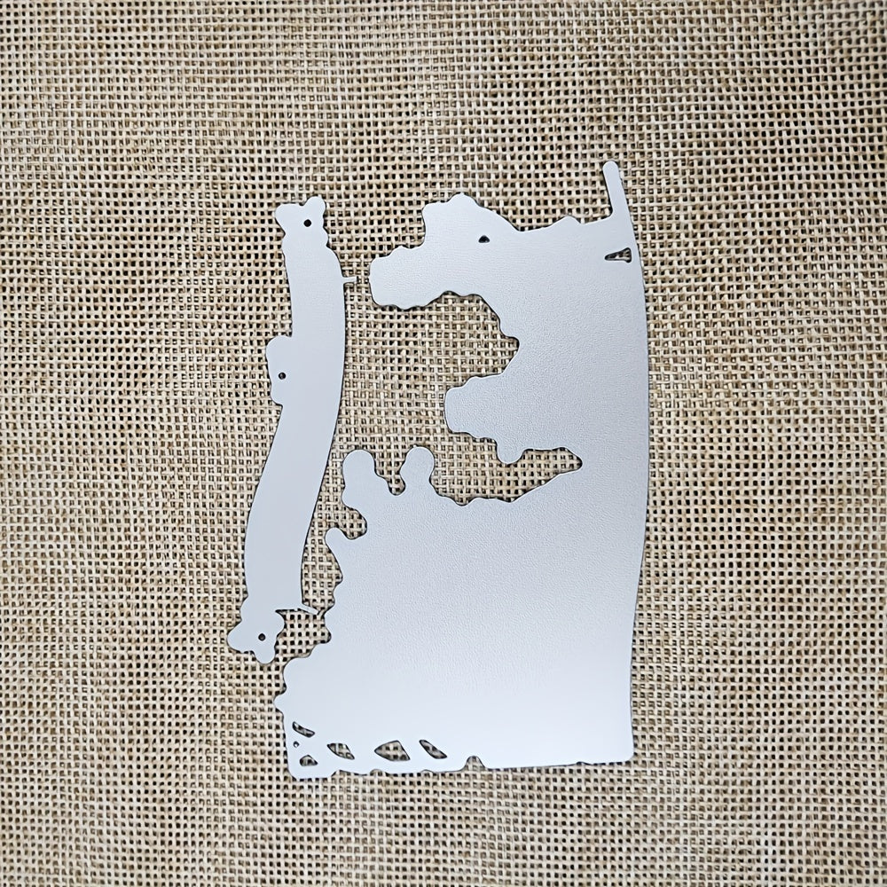 Christmas Metal Cutting Dies Silvery Embossing Die Cut Stencil DIY