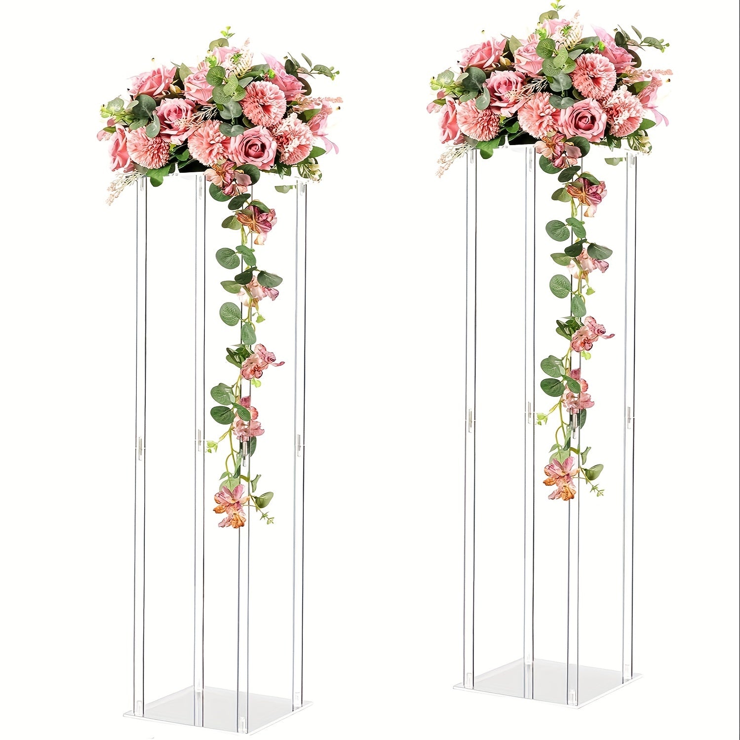 Crystal Acrylic Vases for Elegant Occasions