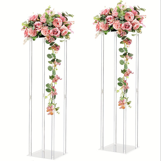 Crystal Acrylic Vases for Elegant Occasions