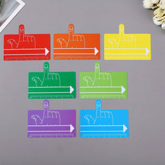 Student Writing Aid Ruler Finger Spacer Multifunctional Learning Tool