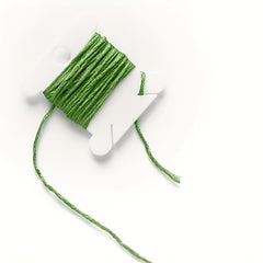 100 Plastic Thread Spools Dental Floss Kit for DIY Embroidery