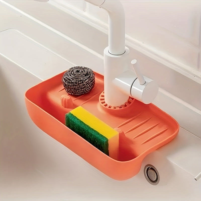 Splash-proof Drain Rack Sink Mat Non-slip Countertop Mat