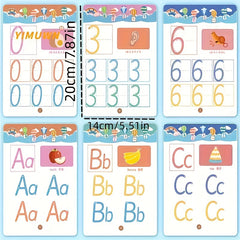 Reusable Magic Tracking Exercise Book Montessori Education Stationery