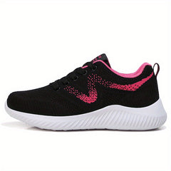 Women's Mesh Breathable Tennis Shoes Lightweight Travel Walking Shoes