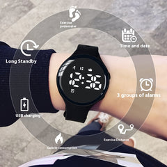Digital Fitness Watch with Pedometer and Timer