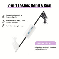 Waterproof DIY False Eyelash Extension Glue Strong Gentle Dark Lash Adhesive