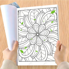 Thickened Paper 29 MINDFULNESS PATTERNS Coloring Book for Adults