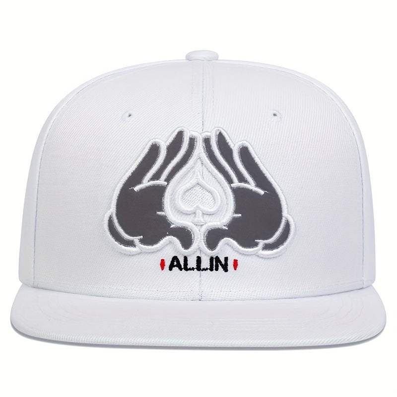 Peach Heart Baseball Cap Letter Embroidery Snapback Hat Unisex