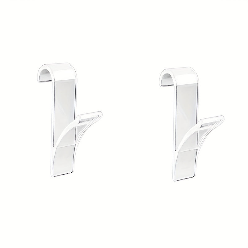 4pcs Storage Rack Clip for Kitchen Bathroom Clothes Towel