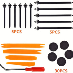 725pcs Auto Fastener Clips Car Body Push Retainer Pin Rivet Bumper Door Trim Pan