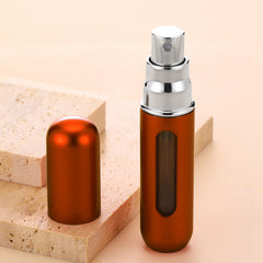 Refillable Perfume Atomizer Bottle 5ML, Travel-Sized Scent Pump Case